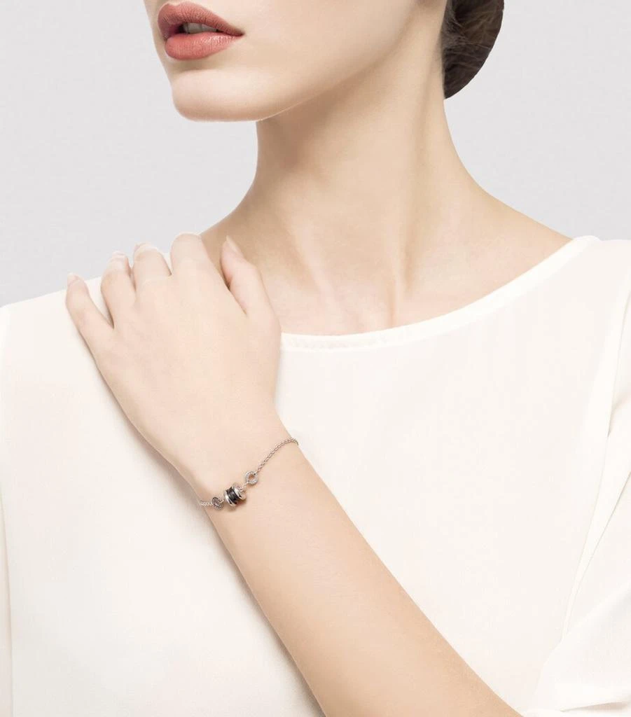 BVLGARI Sterling Silver And Ceramic Save The Children Bracelet 3