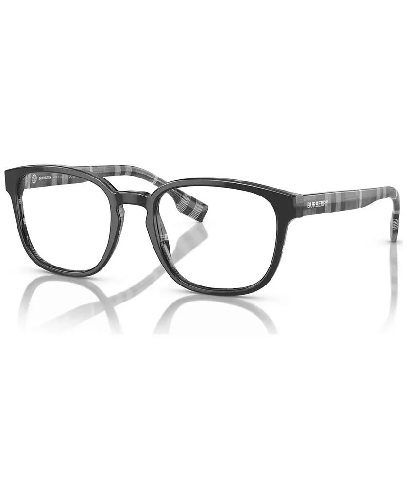 Burberry Men's Square Eyeglasses, BE2344 53 1