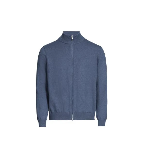 AIGLE Straight fit cotton and merino wool sweater 1