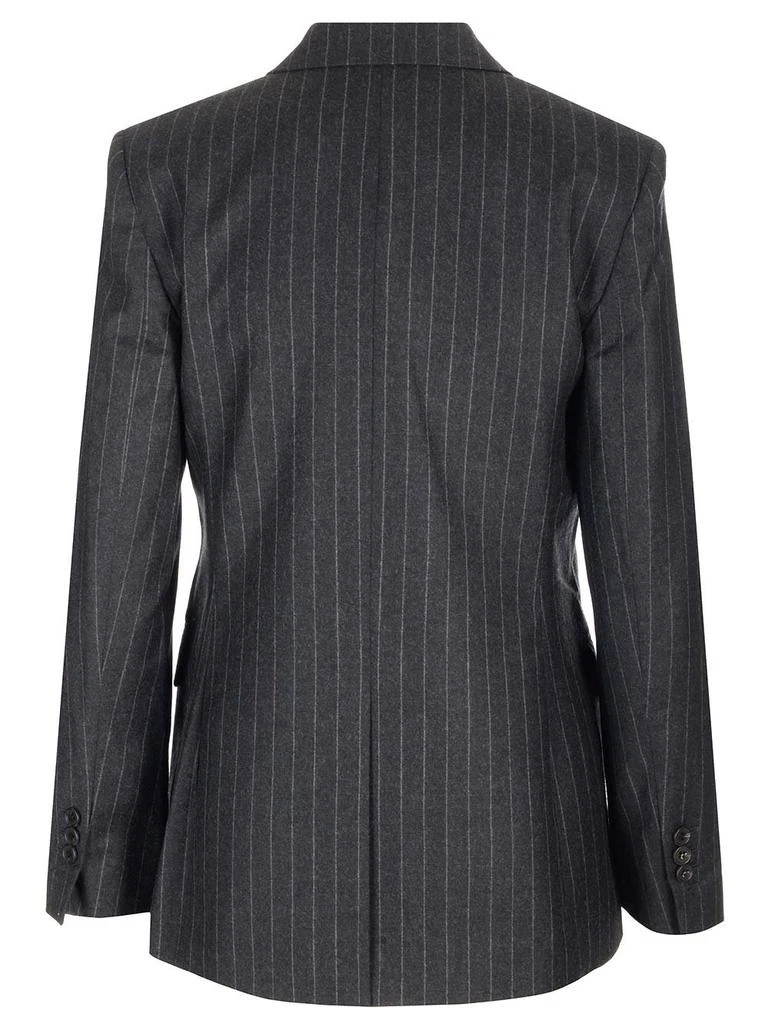 Theory Theory Striped Double-Breasted Blazer 2