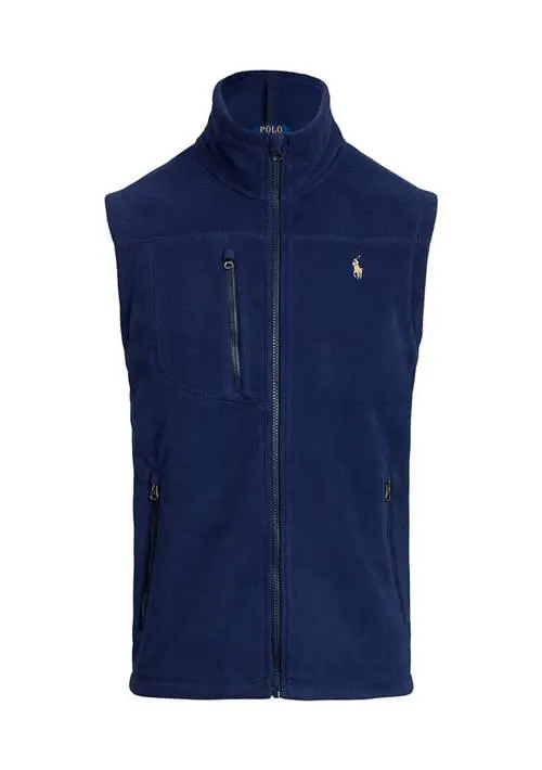 Ralph Lauren Brushed Fleece Full-Zip Vest 4