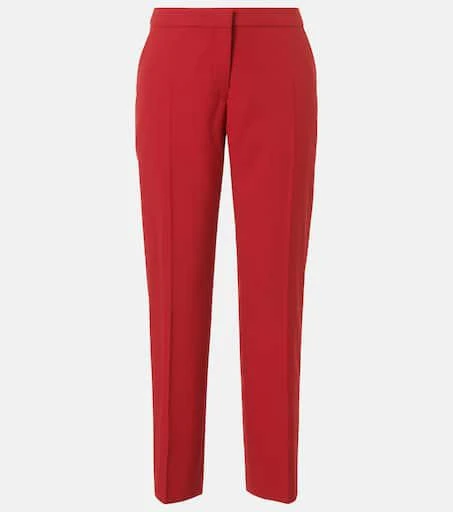 Dries Van Noten Wool slim pants 1