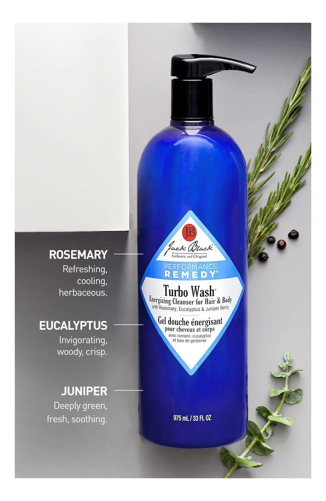 Jack Black Turbo Wash® Energizing Cleanser for Hair & Body 3