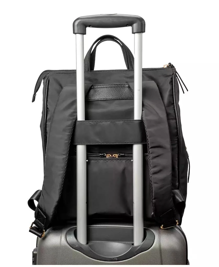 MinkeeBlue Convertible Organizational Amber Backpack with Lunch Bag 8