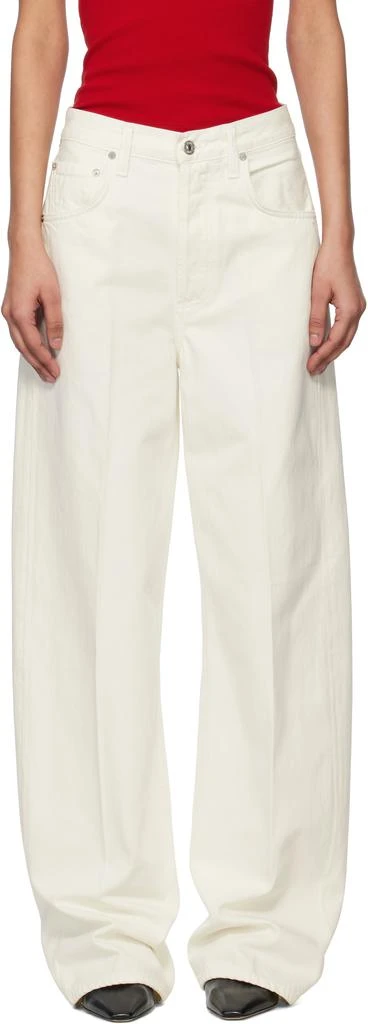 Citizens of Humanity Off-White Ayla Baggy Jeans 1