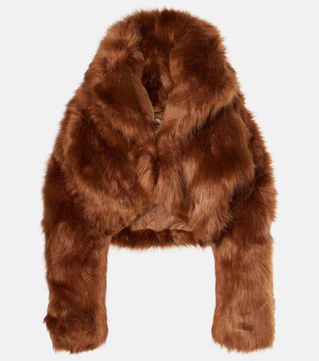 Vicinity cropped faux fur jacket – On Sale Now with Up to 38% Off