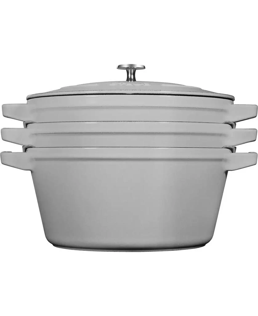 Staub Cast Iron Stackable 4 Piece Set 5
