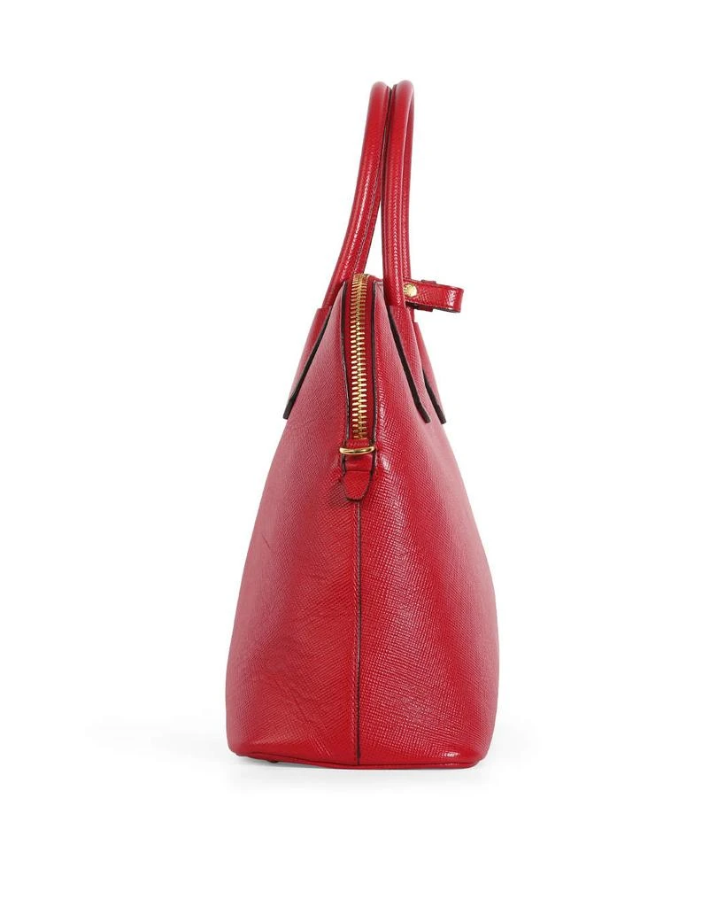 Prada Prada Red Saffiano Leather Medium Dome Satchel Bag 9