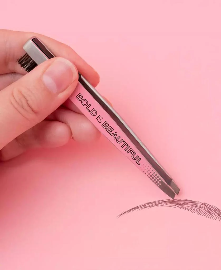 Benefit Cosmetics Bold Is Beautiful Slant Tweezer & Brow Brush 4