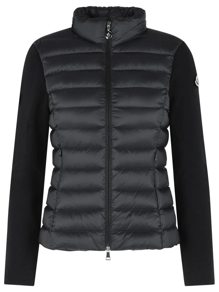 Moncler Moncler Quilted Zip-Up Cardigan 1