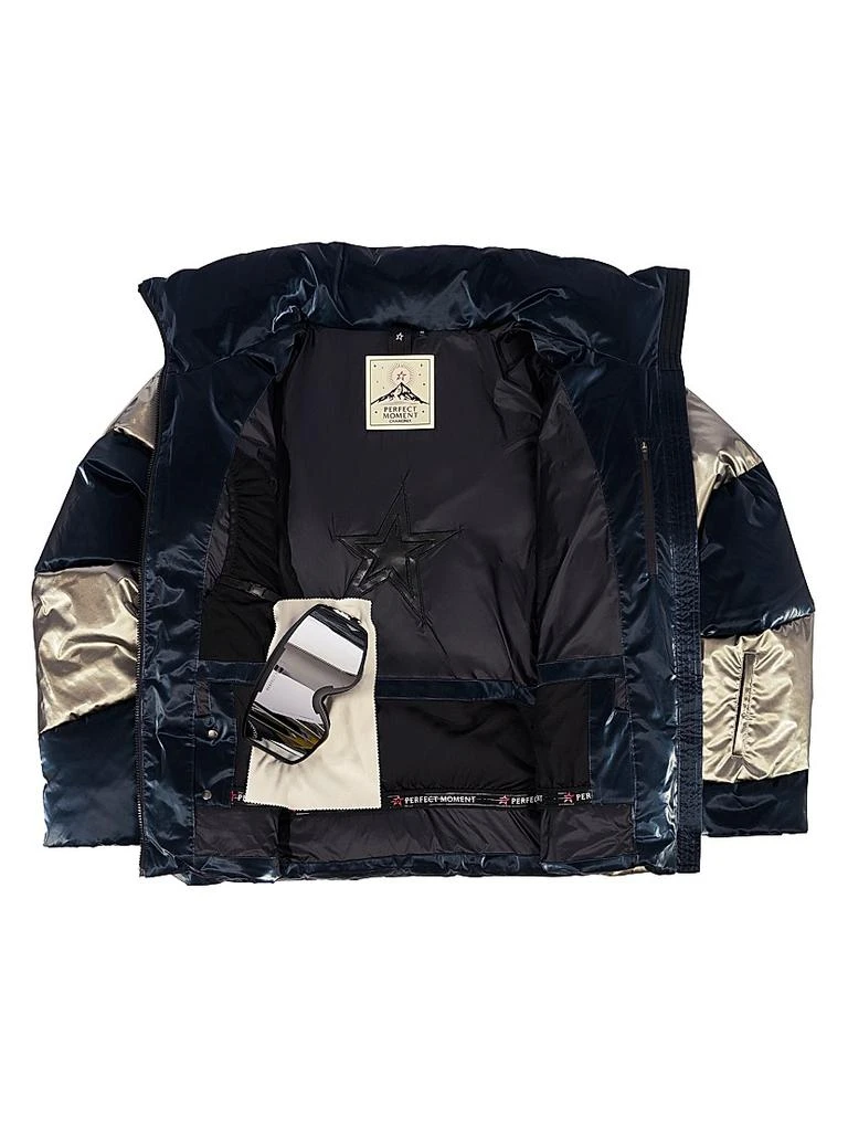 PERFECT MOMENT Super Mojo Metallic Quilted Down Jacket 3