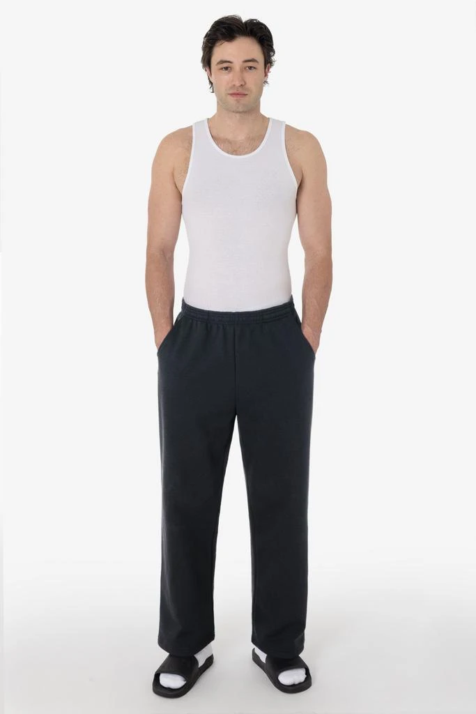Los Angeles Apparel HF05 - Heavy Fleece Wide Leg Sweatpants (Piece Dye) 3