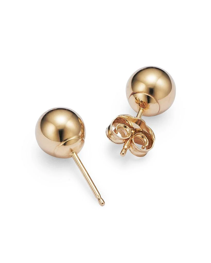 Bloomingdale's 14K Yellow Gold Ball Stud Earrings 4