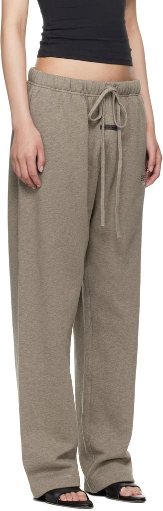 Essentials Brown Relaxed Sweatpants 2