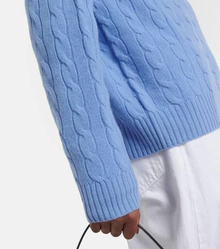 Ralph Lauren Julianna cable-knit wool and cashmere sweater 6