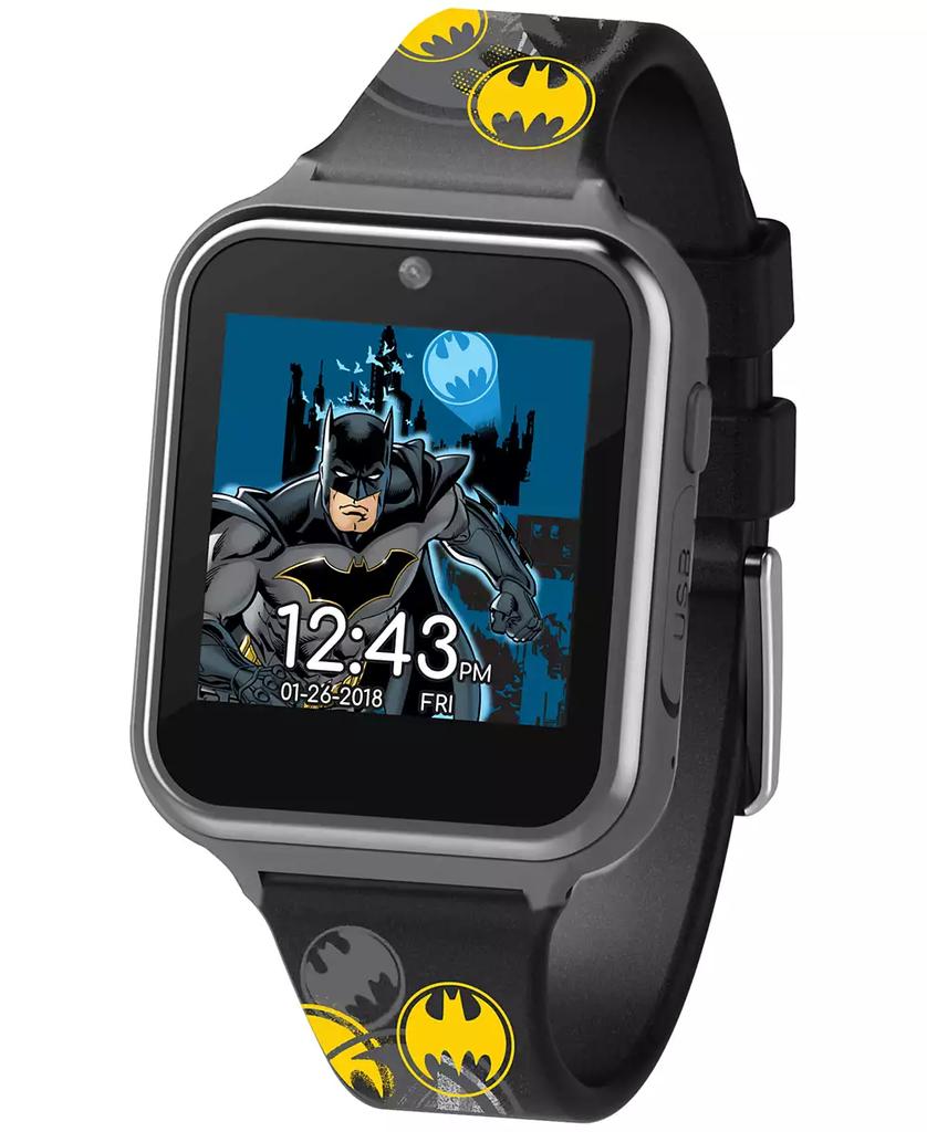 Accutime Kid's Batman Silicone Strap Touchscreen Smart Watch 46x41mm