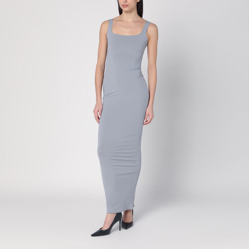 Entire Studios Long grey dress in nylon blend