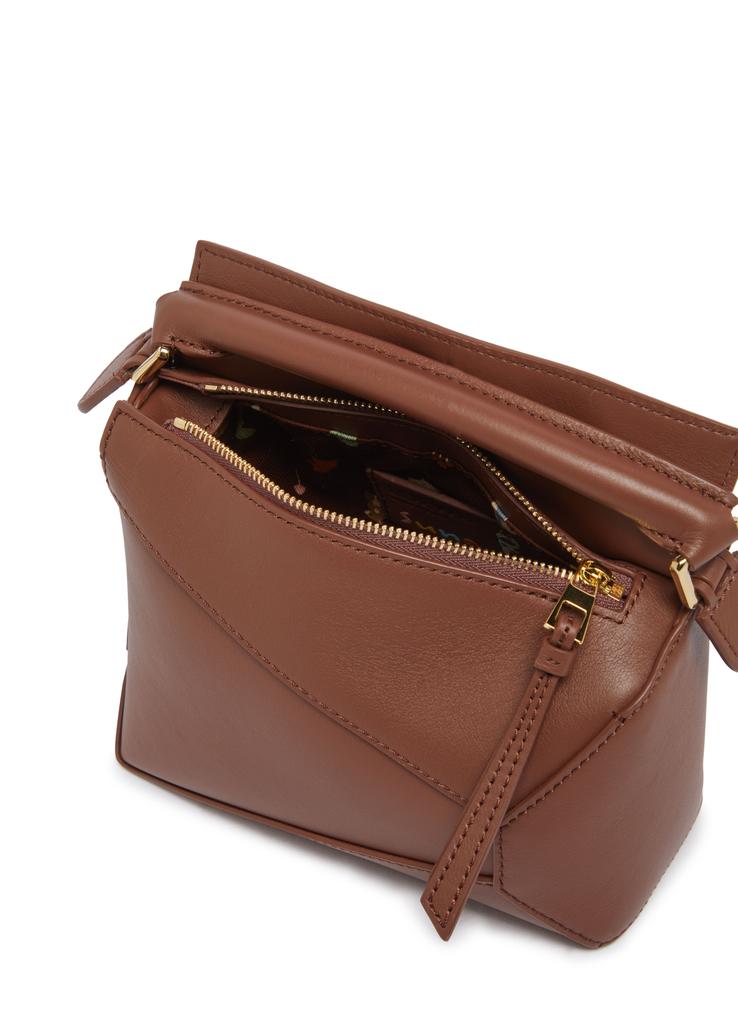 Shop x Suna Fujita - Hamster Puzzle Edge classic calf leather mini