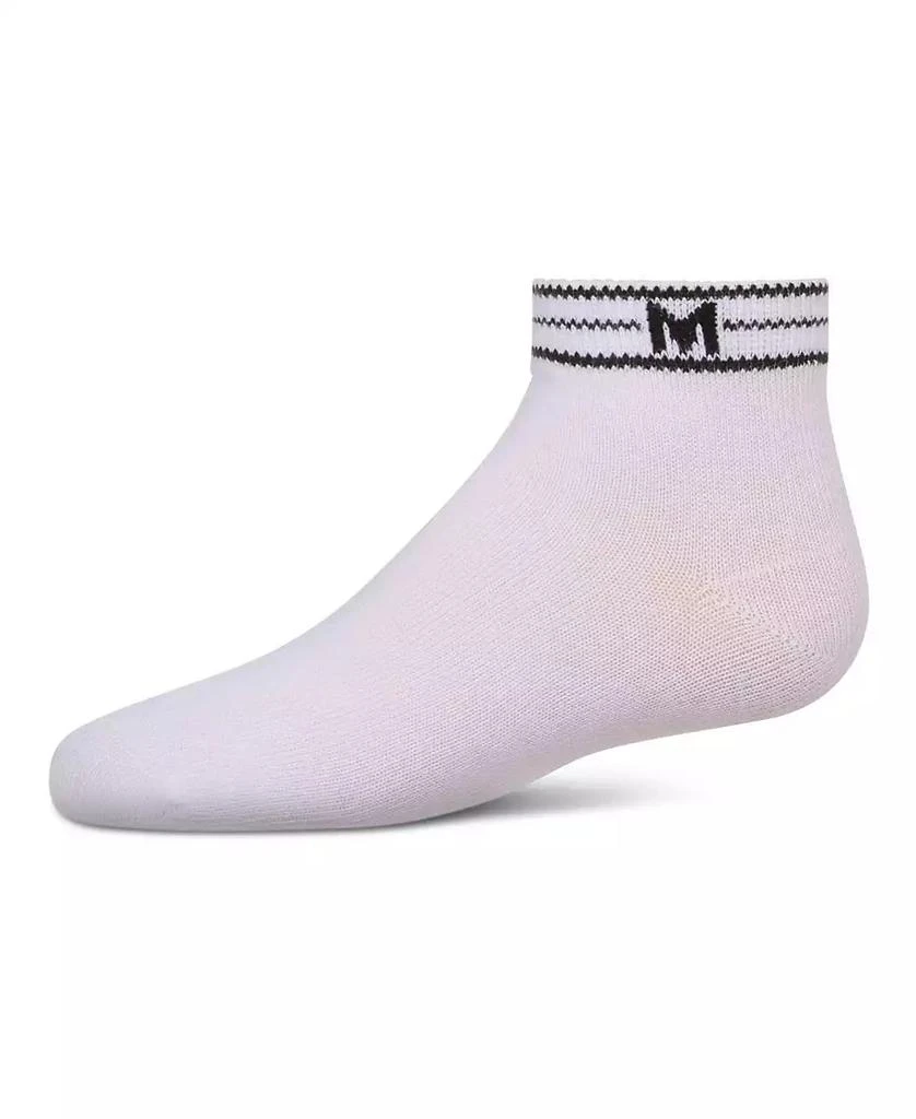 Memoi Little Girls M Multi Line Anklet Socks