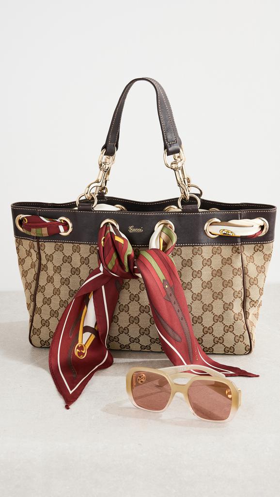 Shopbop Archive Gucci Small Positano Scarf Tote