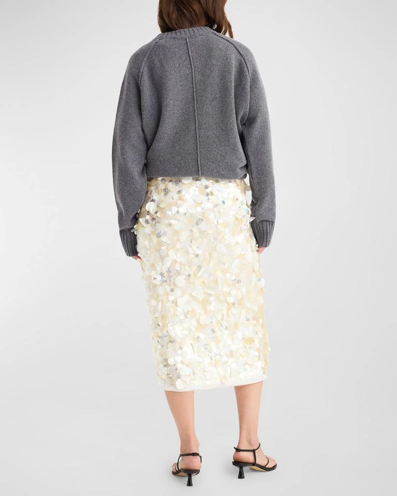 Rohe Embellished Organza Skirt 4