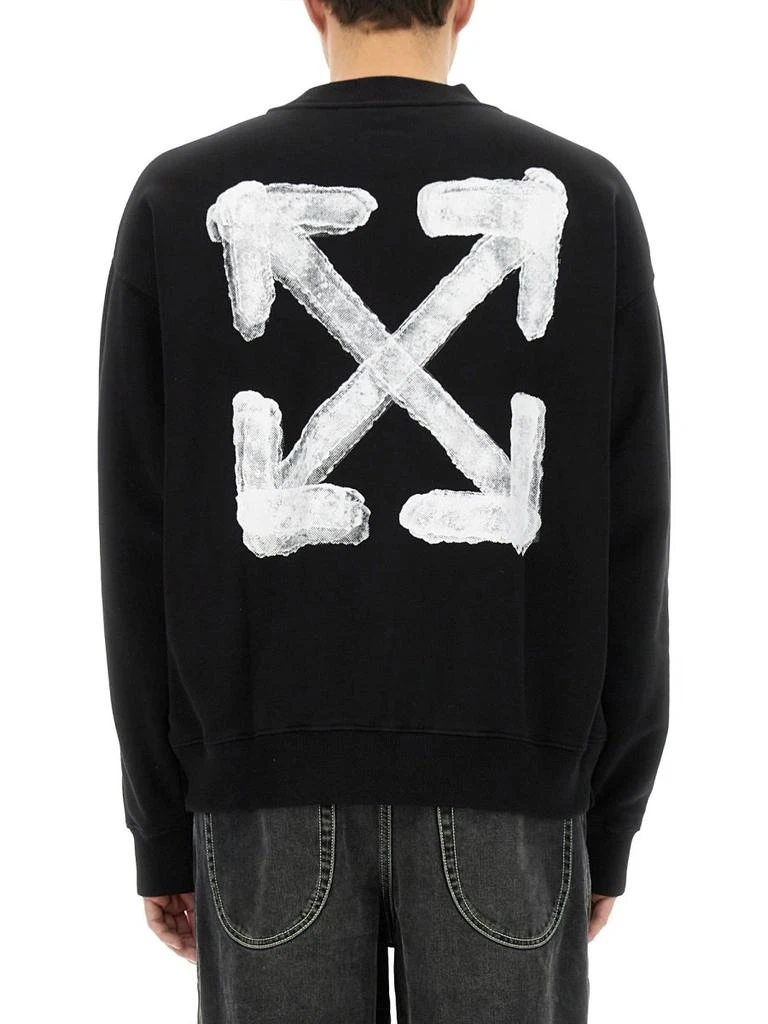 Off-White Off-White Logo Printed Crewneck Sweatshirt 2