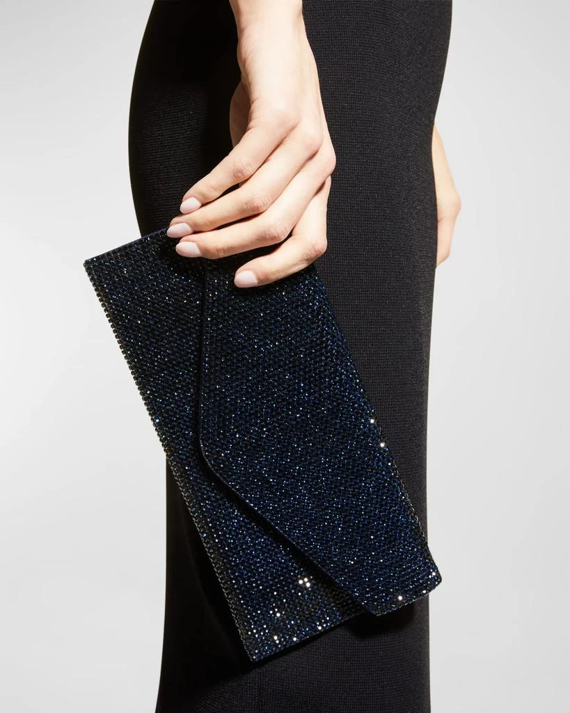 Judith Leiber Envelope Beaded Clutch Bag 3