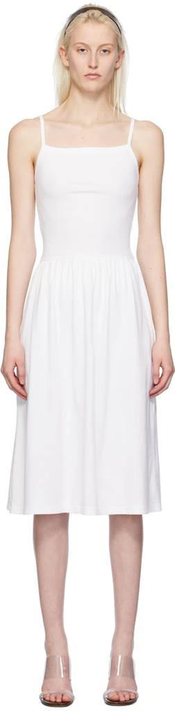 Gil Rodriguez White LaPointe Midi Dress 1