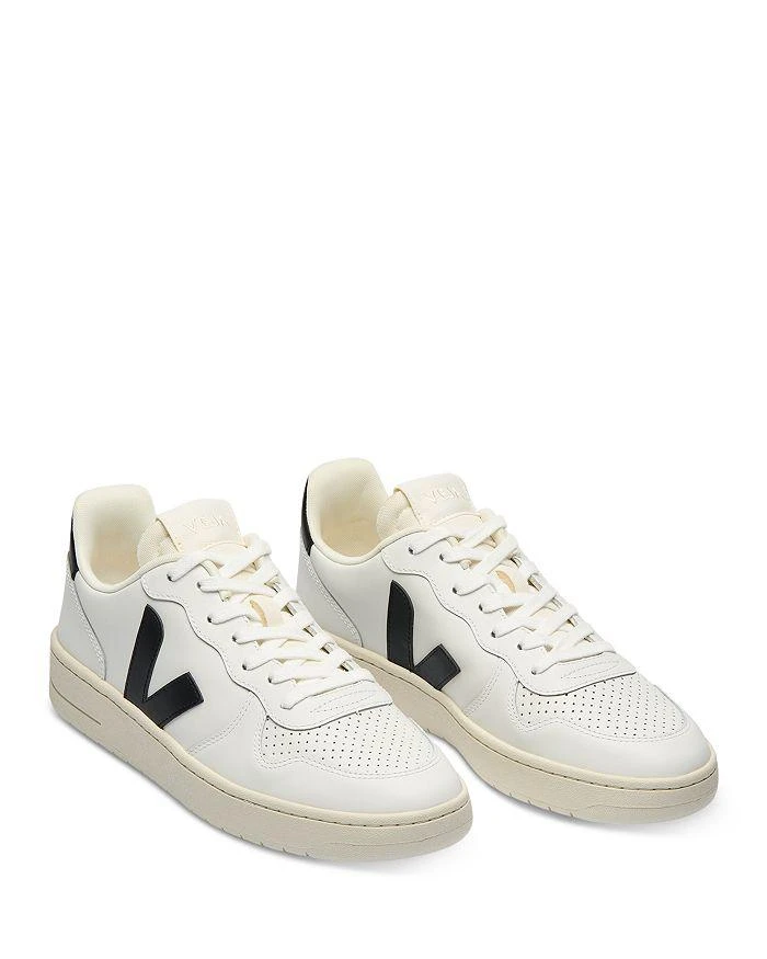 Veja Men's V-10 Low Top Mesh and Suede Sneakers 1