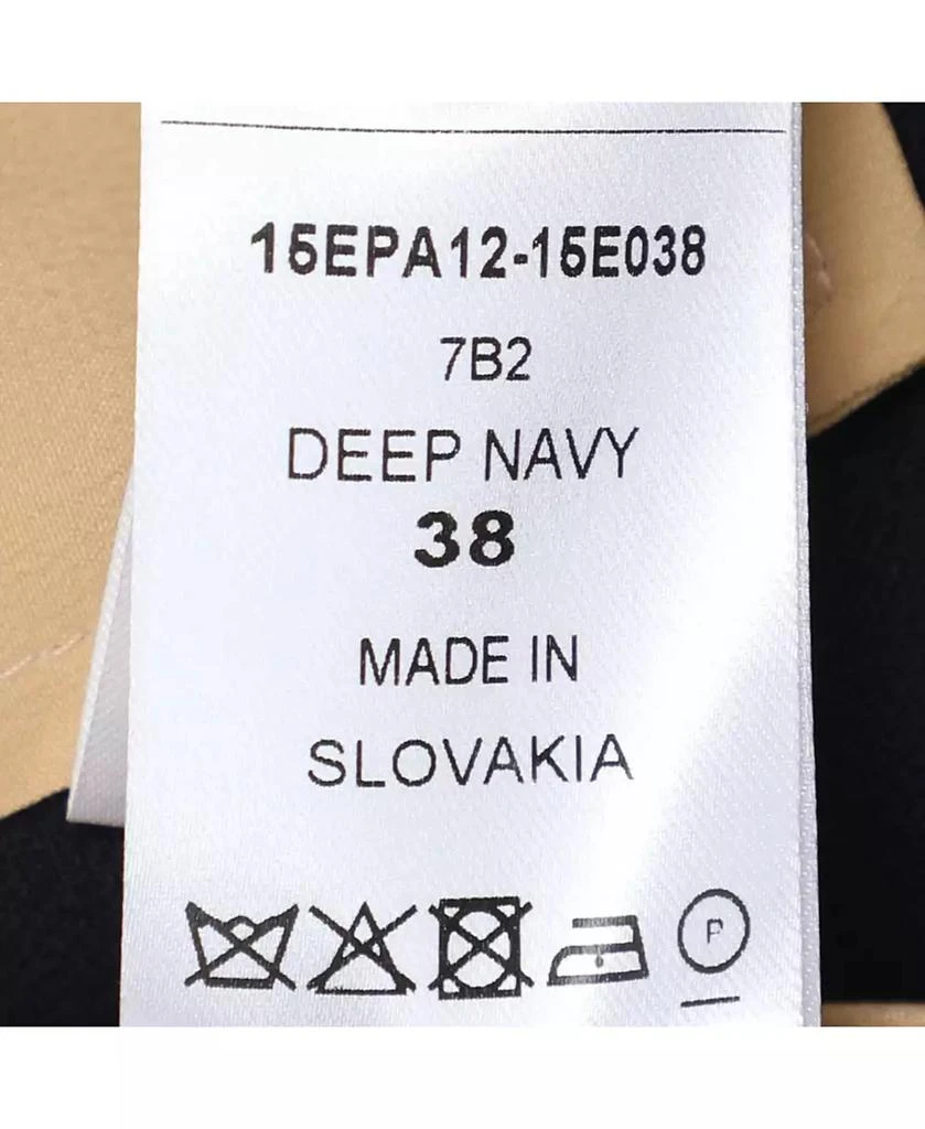 Pre-Owned Chloe Women
s Deep Navy Crepe Trousers 4