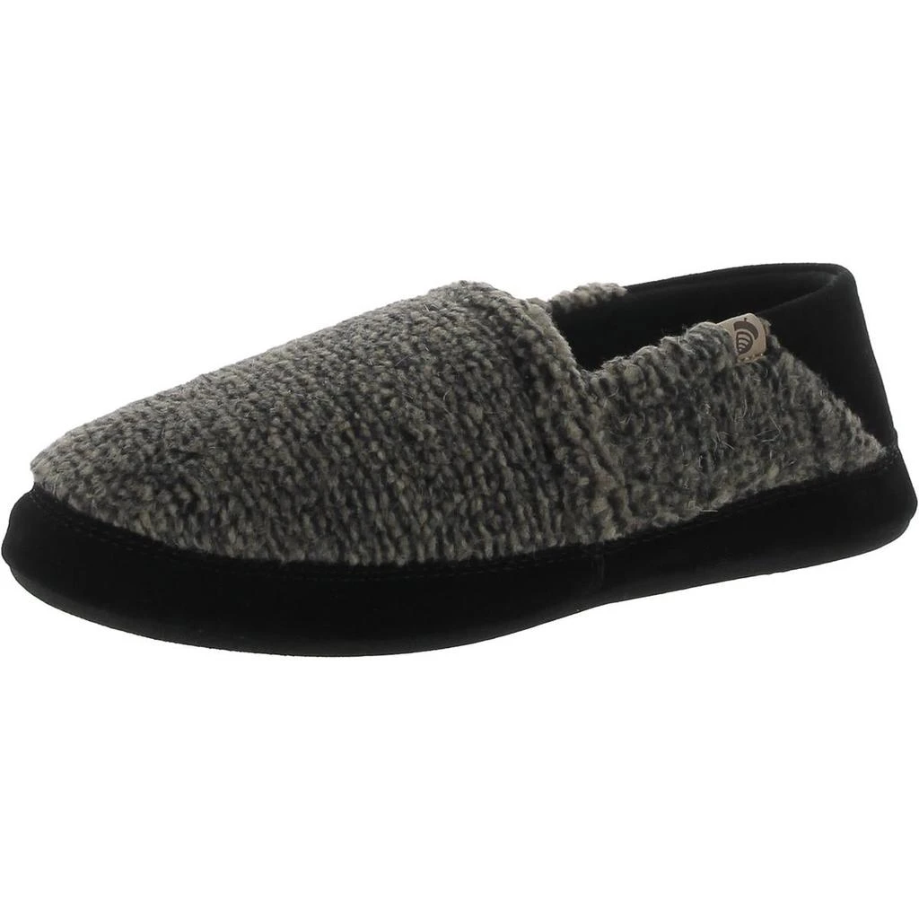 Acorn Mens Faux Fur Comfy Moccasin Slippers 1