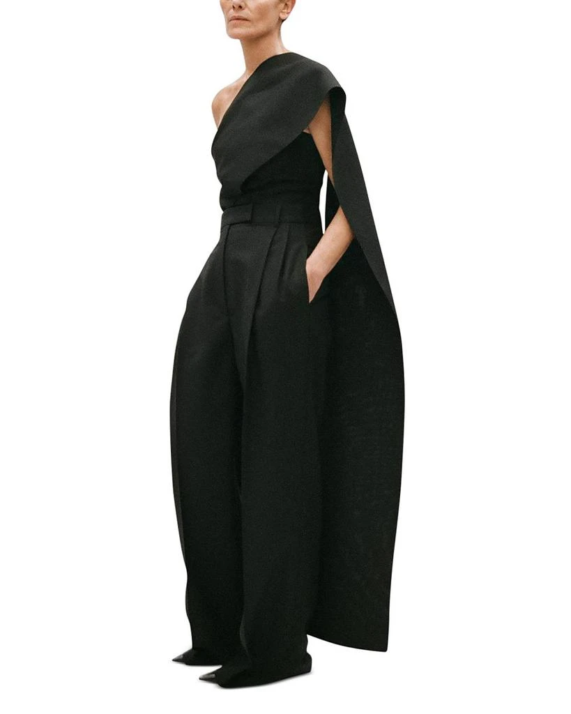 RÓHE One Shoulder Cape Top 3