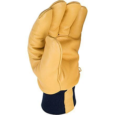 Kinco 1927KW Lined Premium Grain Pigskin Palm Glove + Knit Wrist 2