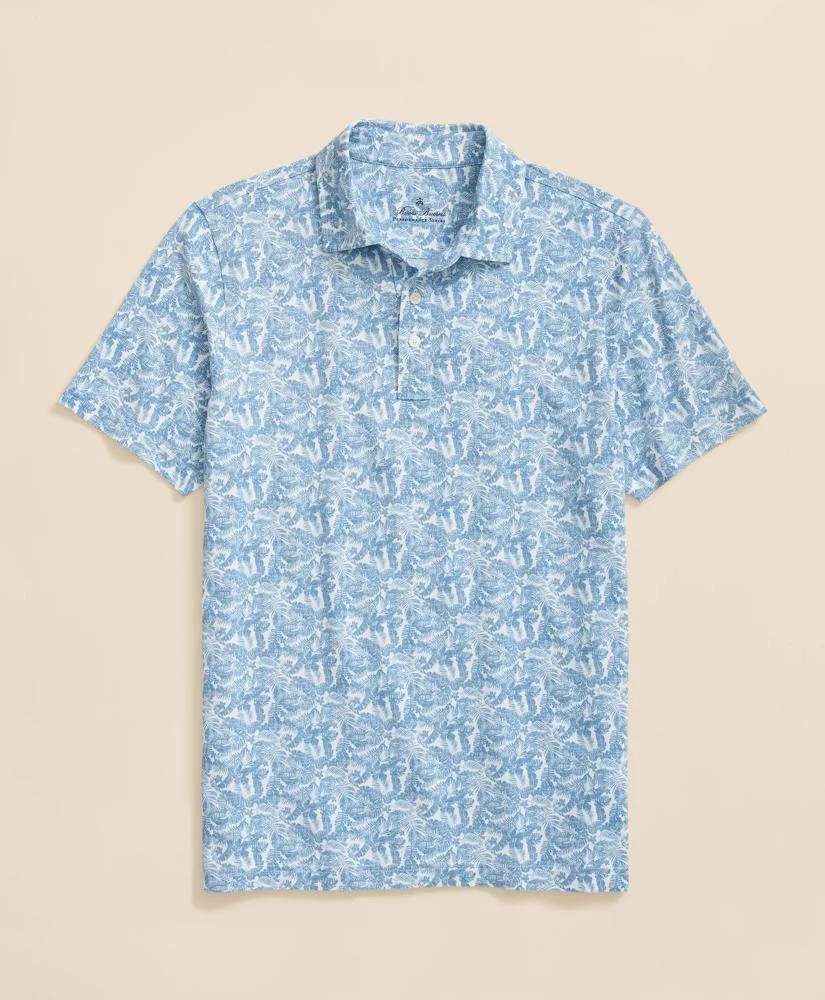 Brooks Brothers Performance Series Hawaiian Print Polo Shirt 1