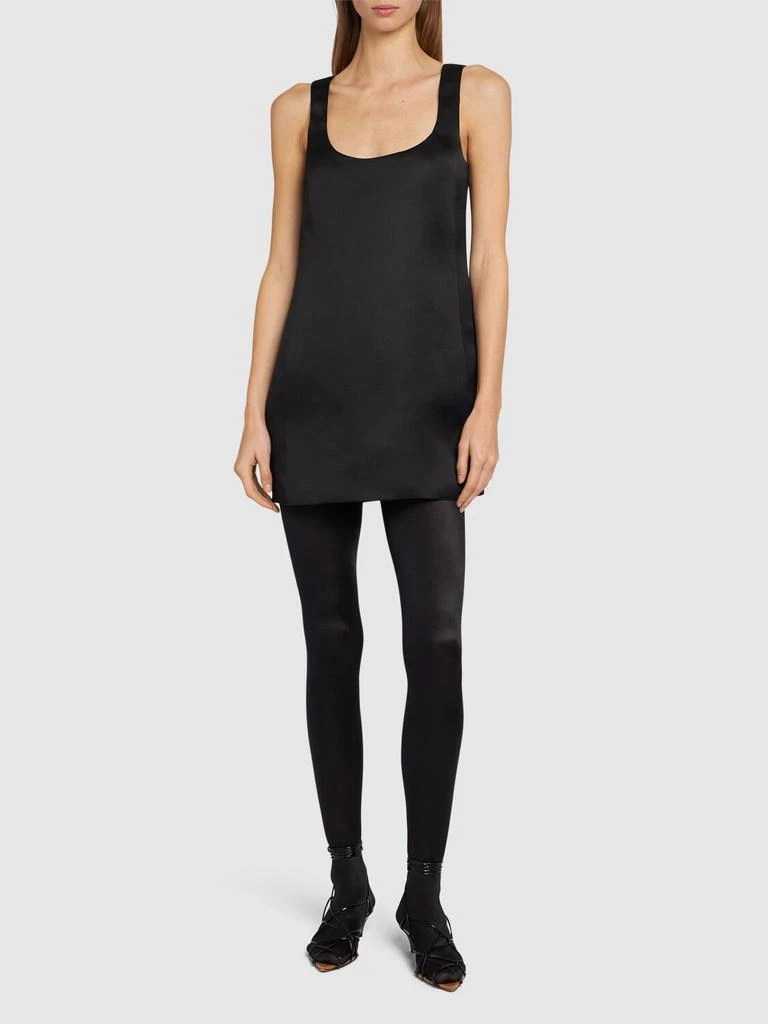 Khaite Pranta Silk Satin Mini Dress 1