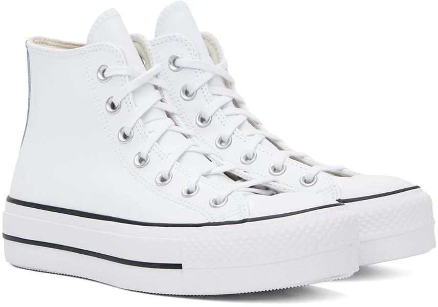 Converse White Chuck Taylor All Star Lift High Top Sneakers 4