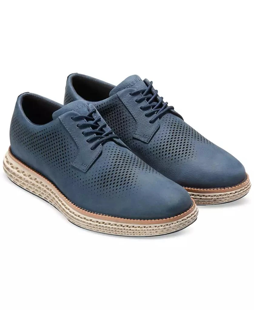 cole haan dress shoe Cole Haan Men's 2.Zerogrand Laser Wingtip Oxford British Tan/Ivory 9.5 W main image 1