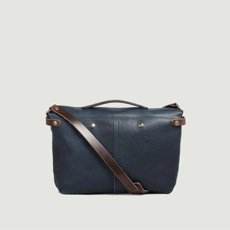 Bleu de Chauffe Postman bag Lucien Navy Pain Brûlé BLEU DE CHAUFFE 3