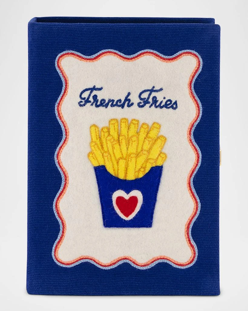 Olympia Le-Tan French Fries Book Clutch Bag 1