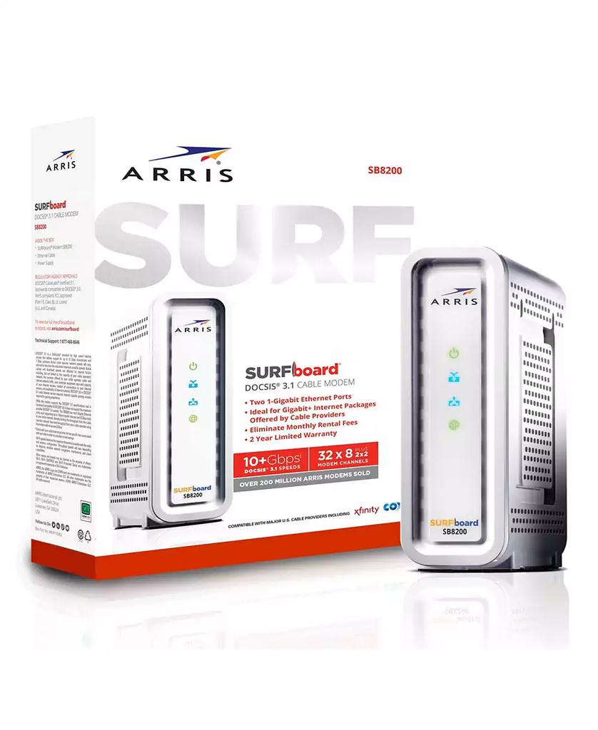 ARRIS SURFboard SB8200-RB DOCSIS 3.1 Cable Modem REFURBISHED