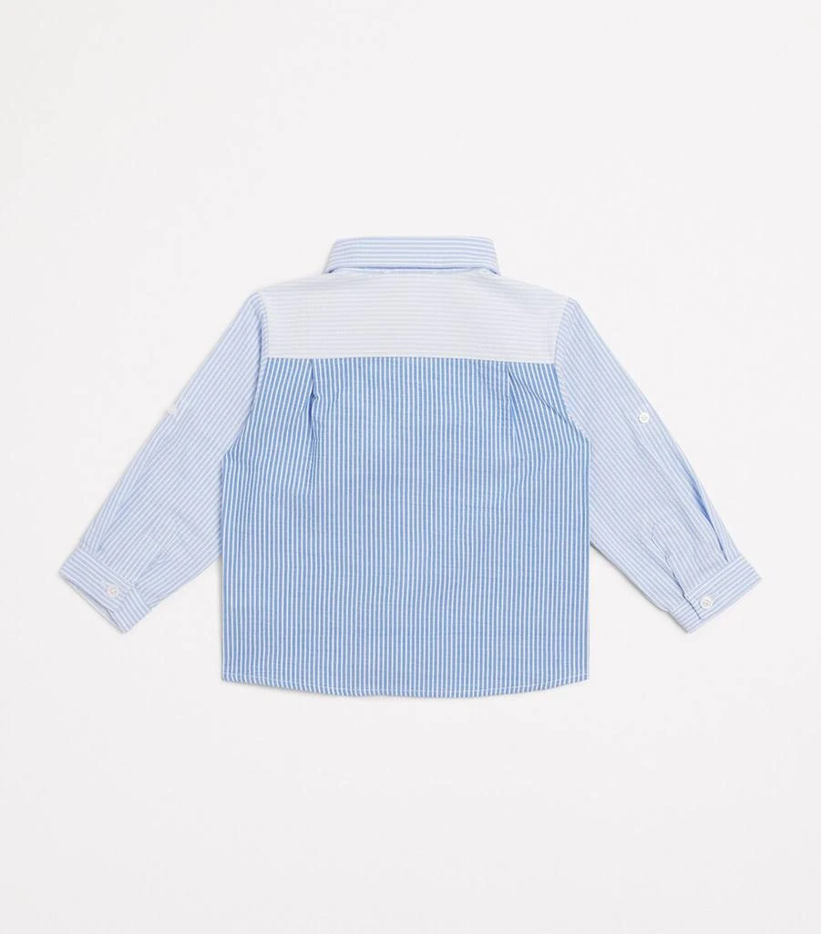 Patachou Cotton Stripe Shirt (2-4 Months) 2