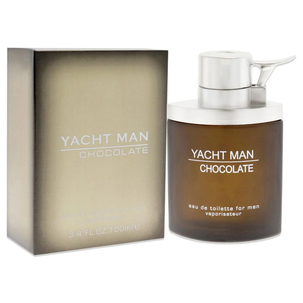 MYRURGIA Yacht Man Chocolate by  for Men - 3.4 oz EDT Spray 3