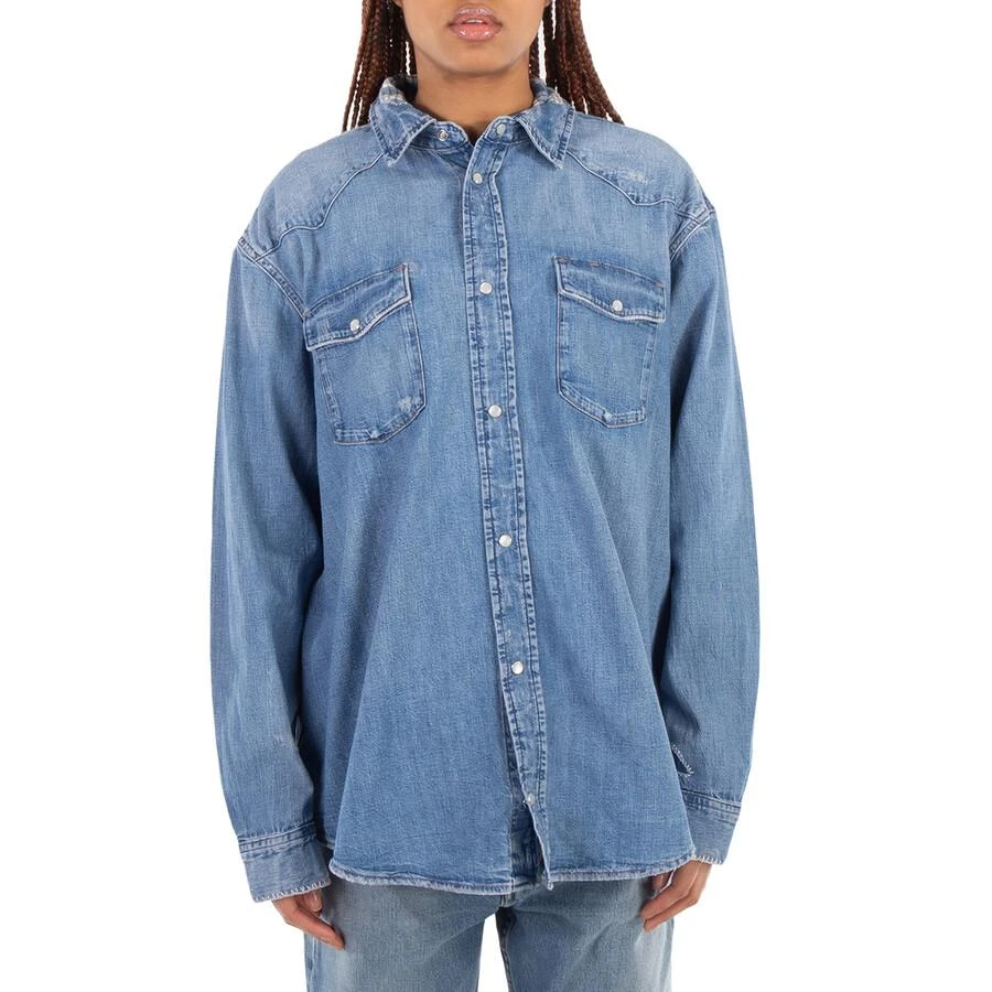 Ralph Lauren Classic Collar Long Sleeve Denim Shirt 1