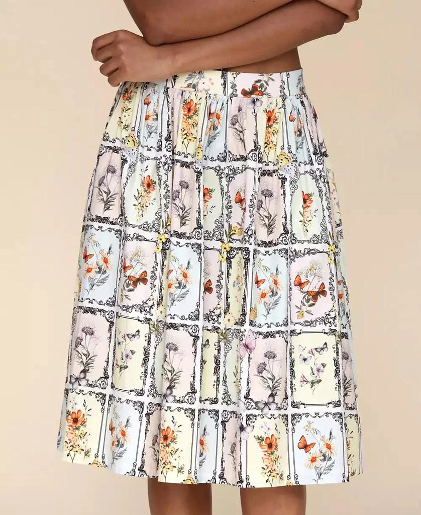Avec Les Filles Women's Printed Full Skirt 9