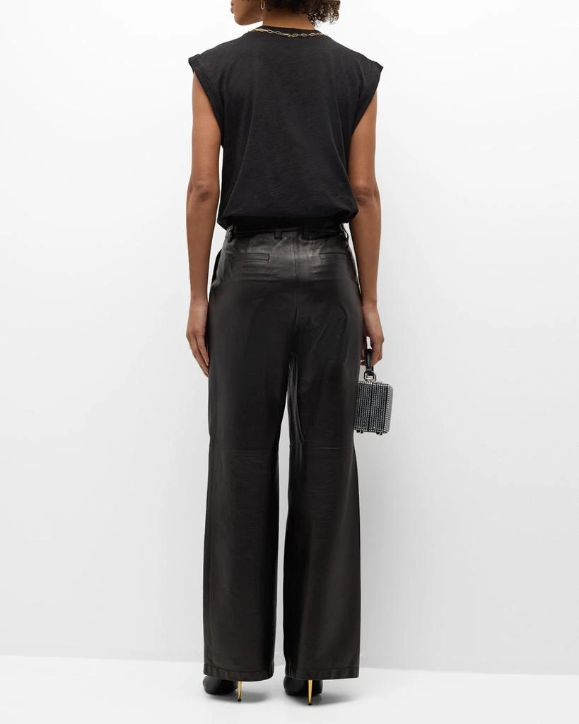 Cinq a Sept Bella Je T'aime Necklace Sleeveless T-Shirt 4