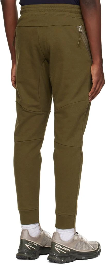 C.P. Company Khaki Tapered Sweatpants 3