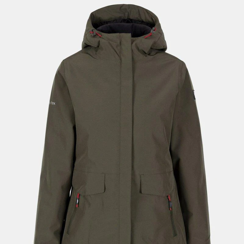 Trespass Womens/Ladies Modesty TP75 Waterproof Jacket Dark Vine 1
