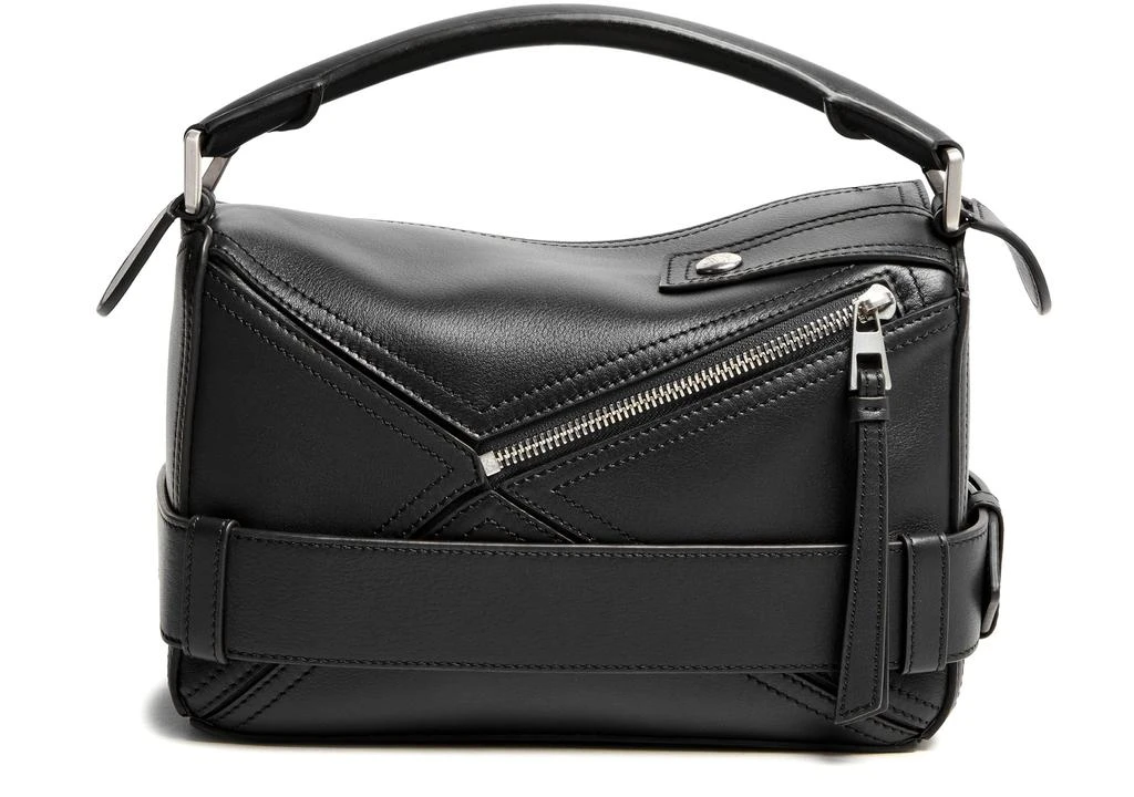Loewe Small Puzzle Biker bag in shiny calfskin 4