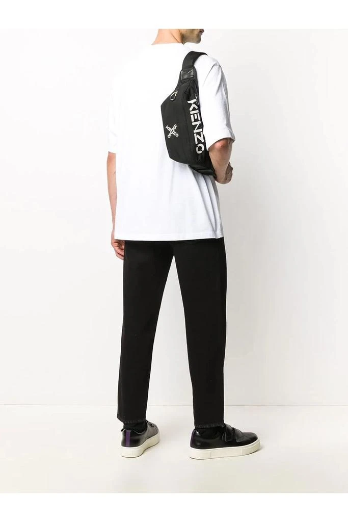 undefined NYLON X LOGO BELT BAG 2