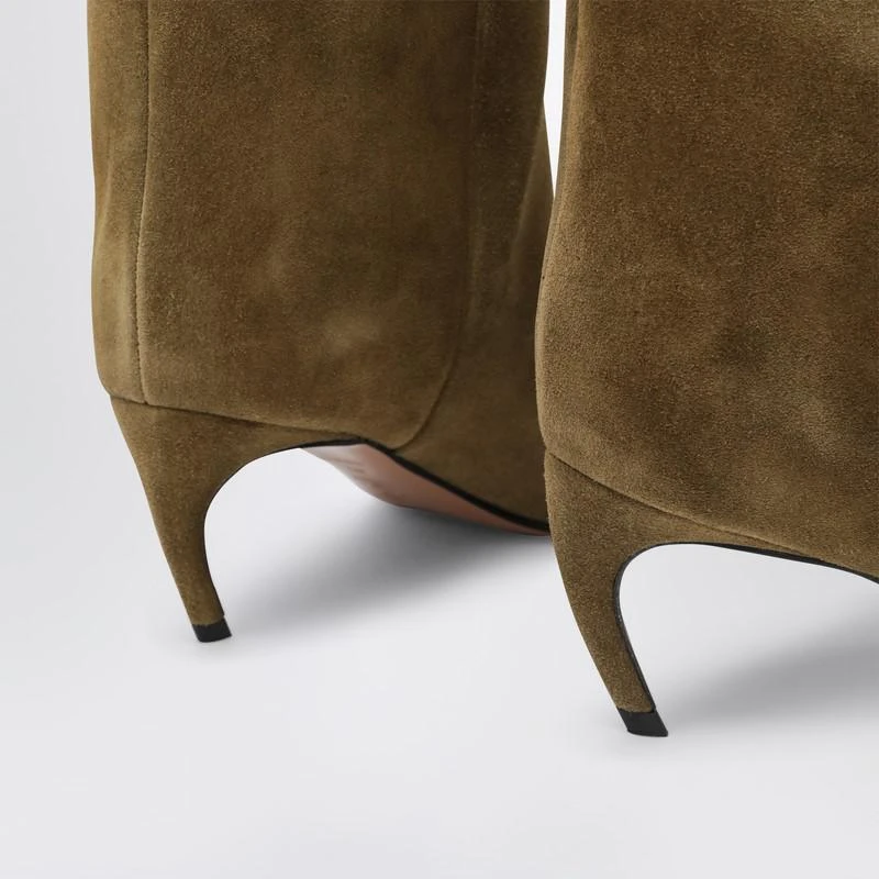 The Attico Lea Military Green high boot 5